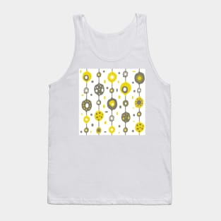 Mid century modern retro abstract pattern Tank Top